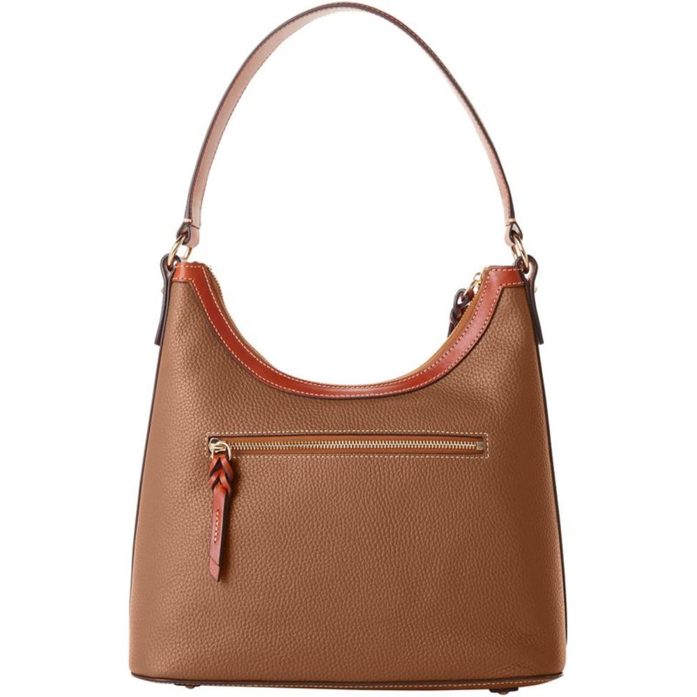 Dooney & Bourke Pebble Grain Hobo Shoulder Bag - Sand - Picture 4 of 4